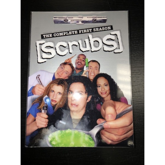 Other - Scrubs - The Complete First Season (DVD, 2005, 3-Disc Set)